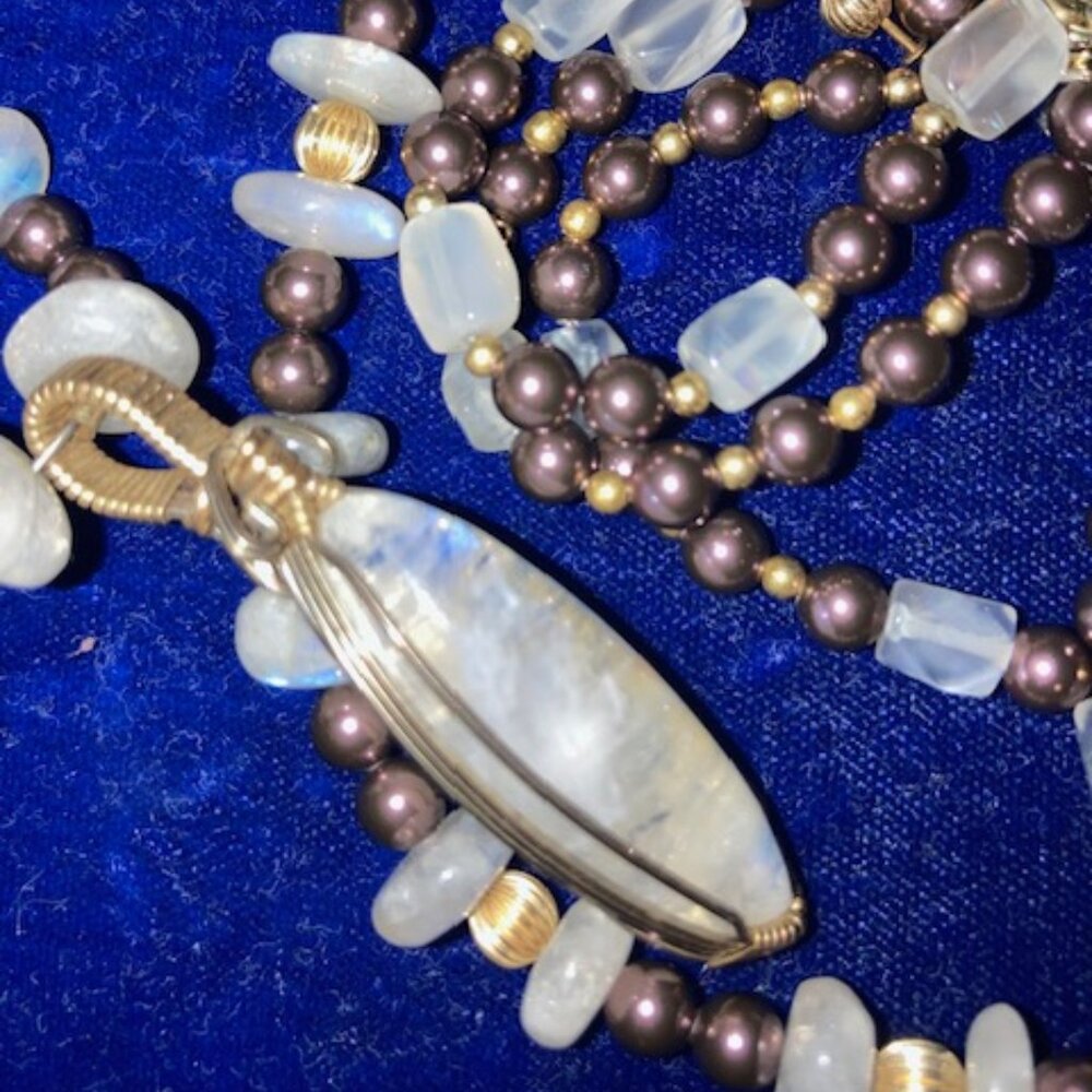 Moonstone Necklaces